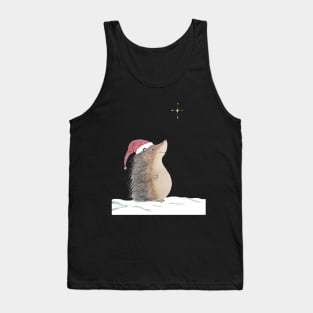 Christmas Hedgehog Tank Top